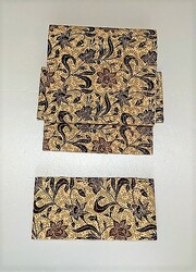 iインドネシアの更紗・花